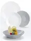 Сервиз столовый Luminarc Domino Moon white&granit Q7503 18 предметов