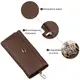 Мужской универсалный бумажник с ключницей ST Leather 18840 Коричневый