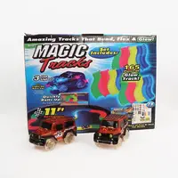 Детская игрушечная дорога MAGIC TRACKS 165 деталей + 2 машинки