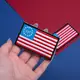 Набор шевронов 2 шт с липучкой Флаг Betsy Ross 1776 США Америка 5х8 см вышитый патч нашивка флага Америки