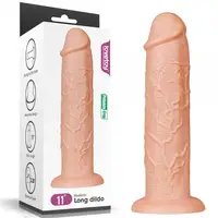 Реалистичный фаллоимитатор Дилдо на присоске 11 King-sized Dildo Flesh