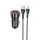 Адаптер автомобильный HOCO Type-C Cable Blue shield single port car charger Z46 |1USB, 18W/3A, QC|
