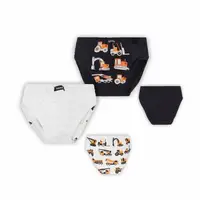 Трусы детские для мальчика GABBI TRM-22-1/2 комплект (2 шт.) Белый меланж/Синий темный на рост 110 (13246)