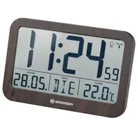 Годинник настінний Bresser MyTime MC Wooden 7001802