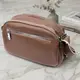 Модная сумка на каждый день с двумя отделениями из натуральной кожи Vintage 22596 Коричневый