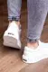 Кроссовки женские Fashion Eclair 2770 38 размер 24,5 см Белый