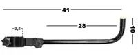 Кутовий тримач для вудилищ 28 см Ranger RA-8837
