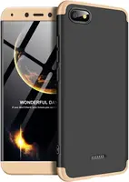 Чехол-накладка GKK 3 in 1 Hard PC Case Xiaomi Redmi 6A Gold/Black