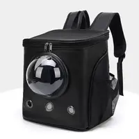 Рюкзак для перенесення тварин з ілюмінатором CosmoPet CP-04 для котів та собак Black