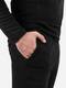 Термобелье мужское Tribe Microfleece T-KA-0015-black-2XL черное