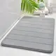 Коврики для ванной комнаты микровелюр полоска Homytex 2 пр. Grey
