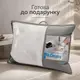 Набор подушек 2 шт Air Dream Classic IDEIA 50х70 см с молнией, антиаллергенные, регулируемая высота + подарок наполнитель 200 г