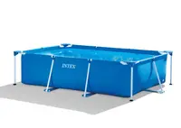 Бассейн каркасный Intex прямоугольный (28272) 
размер 300*200*75см