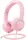 Дитячі дротові навушники з мікрофоном Picun Q2 Pink