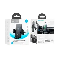 Держатель HOCO Precious wireless fast charging car holder HW21 (air outlet) |15W, 4.5-7"|