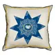 Подушка с мешковины Звезда 45x45 см (45PHB_23NG021)
