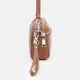Женская кожаная сумка Borsa Leather K11668or-ginger