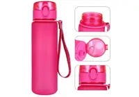 Бутылка для воды EasyFit AquaFlow 800 мл (розовая)