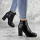 Ботильоны женские Fashion Skid 2221 40 размер 25,5 см Черный