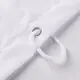 Шторка для ванной комнаты Bathlux 180 x 180 см люкс качество с водоотталкивающим покрытием, Белая в ромбики