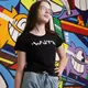 Кроп-топ для девочки GBI TEENS Imagine Черный на рост 164 (13742)