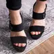 Женские босоножки Fashion Petra 2863 39 размер 25 см Черный