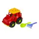 Песочный набор Трактор "Кузнечик" №1 Colorplast 0206 Красный