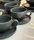Сервиз чайный OLens Шайни-дот 101-0406 250 мл 8 предметов черный