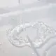 Шторка для ванны из полиэстера водонепроницаемая Bathlux 180x180 см с кольцами, занавеска для ванной комнаты