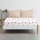 Простыня на резинке для коляски и люльки 40x80 CHERRY HEARTS