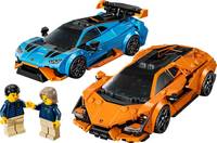 Конструктор игровой Speed Champions Lamborghini Revuelto и Huracán STO 77238 607 деталей