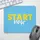 Килимок для миші Start now 24х20 см (KYL_22U045);