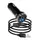 Адаптер автомобильный HOCO Type-C Cable Superior dual port car charger set Z40 |2USB, 2.4A|