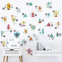 Інтер'єрна наклейка Дитяча Роботи HM94006 90х60см