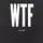 Экосумка "WTF", Черный, английский