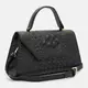 Женская кожаная сумка Borsa Leather K1213D-black