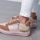 Кроссовки женские Fashion Highness 3513 41 размер 25,5 см Бежевый