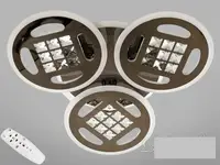 Потолочная светодиодная люстра с диммером 100W 6011/3 LED 3color dimmerдне
