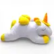 Мягкая игрушка "Волшебный единорог", белый+желтый