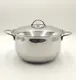 Кастрюля с крышкой OMS Kinox-24 24 см 6,1 л