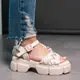 Женские сандалии Fashion Bailey 3600 41 размер 26 см Бежевый