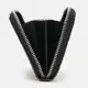 Женский кожаный кошелек Borsa Leather K1S312-1a-black