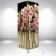 Самофиксирующаяся наклейка на холодильник магнитная, с розами, 200 х 60 см, Лицевая+Левая(А)