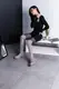 Ботфорты женские Fashion Alex 3476 40 размер 25,5 см Серый