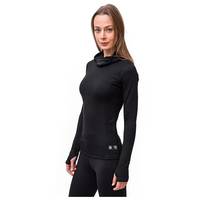 Термокофта женская Sensor Merino DF LS SW11M-black-L L черная