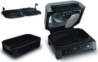 Гриль-барбекю электрический Ninja Foodi MAX Air Grill & Air Fryer с Сooking probe DG551EU 1760 Вт черный