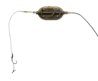 Готова Оснащення на ледкоре Carp Pro Flat Method Feeder №6 50г