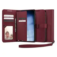 Книжка-Чохол Spigen для Samsung Galaxy S23 Plus - Wallet S Plus, Burgundy (‎ACS05678)