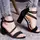 Женские босоножки Fashion Babers 2748 40 размер 25,5 см Черный