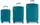 Чемодан Gabol Akane L Turquoise 122447-018
